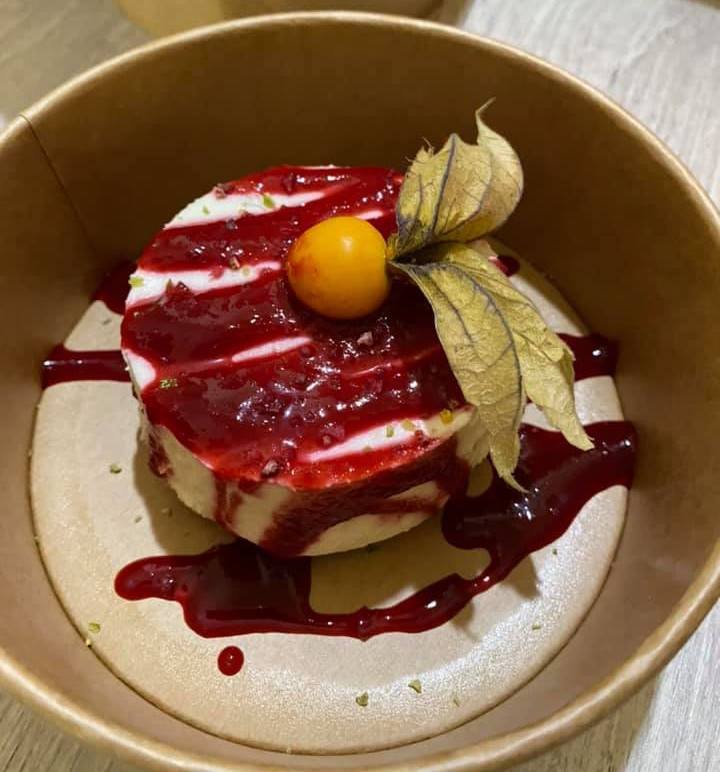 desserts plateaux repas fruits rouges